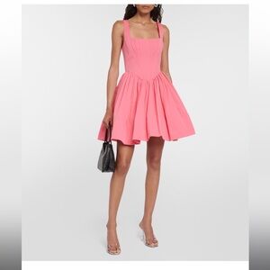 STAUD Landscape Dress Pink size 4